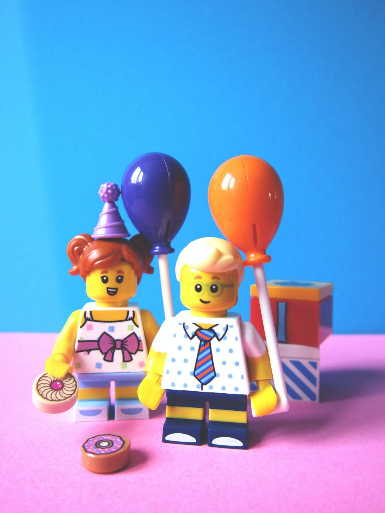 a couple of toy figures